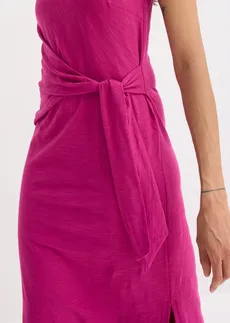 Robe longue en coton • rose fuchsia • Boutique bonprix