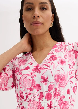 Midi ruha viszkóz keverékből • pinklady/mintás • bonprix áruház