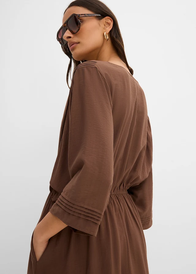 Rochie tip caftan • maro • magazin bonprix