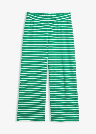 Pantalon sweat en coton texturé