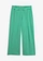 Pantalon sweat en coton texturé, Couleur: vert aventurine-écru rayé