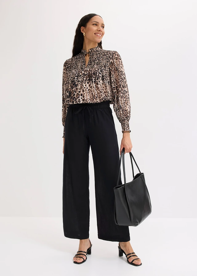 Blouse • beige-bruin luipaardprint • product-page.page-title-suffix