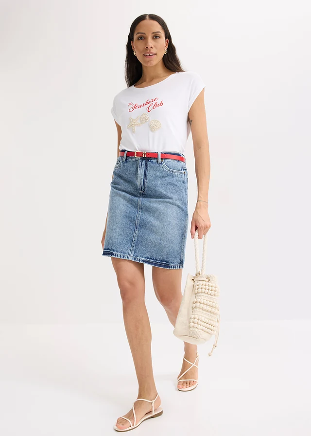 T-shirt van zachte viscose • wit • product-page.page-title-suffix