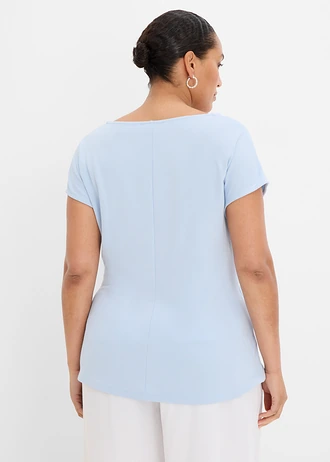 Top van Punto di Roma, Kleur: poederblauw