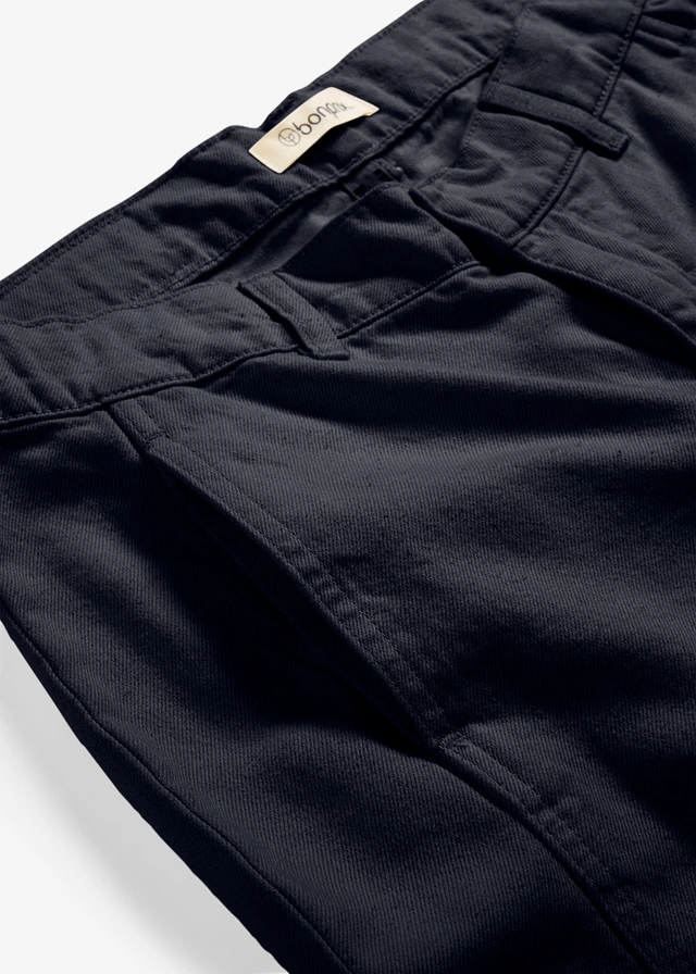 Barrel jeans, mid waist • diepblauw denim ongewassen • product-page.page-title-suffix