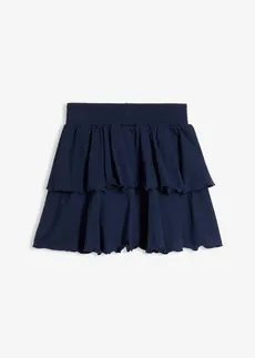 Fustă-pantalon din jerse elastic cu bumbac organic • bleumarin • magazin bonprix