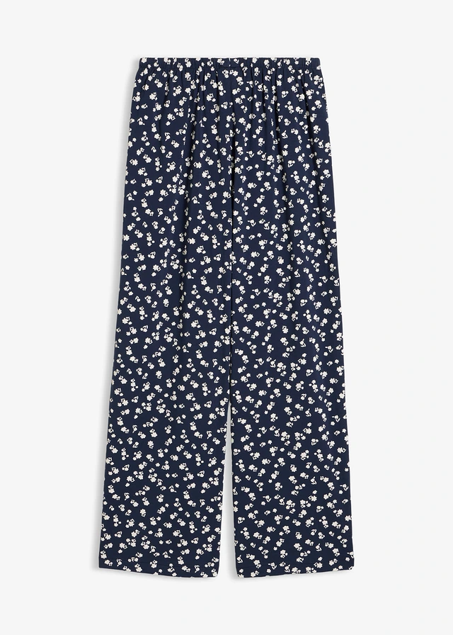 Pantalon en jersey texturé