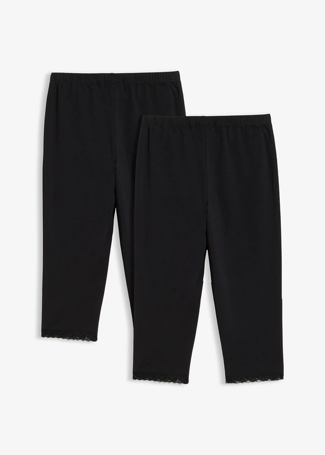 Lot de 2 leggings corsaire • noir • product-page.page-title-suffix