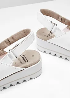 Jana sandalen in comfortabele wijdte • goudkleur-wit • bonprix online shop