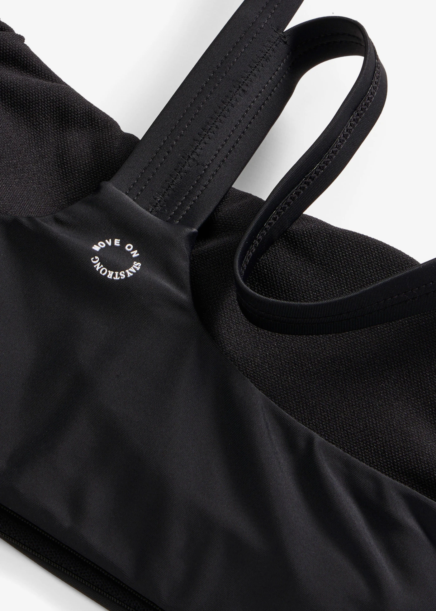Sportieve bralette bikinitop van sneldrogend materiaal • zwart • product-page.page-title-suffix