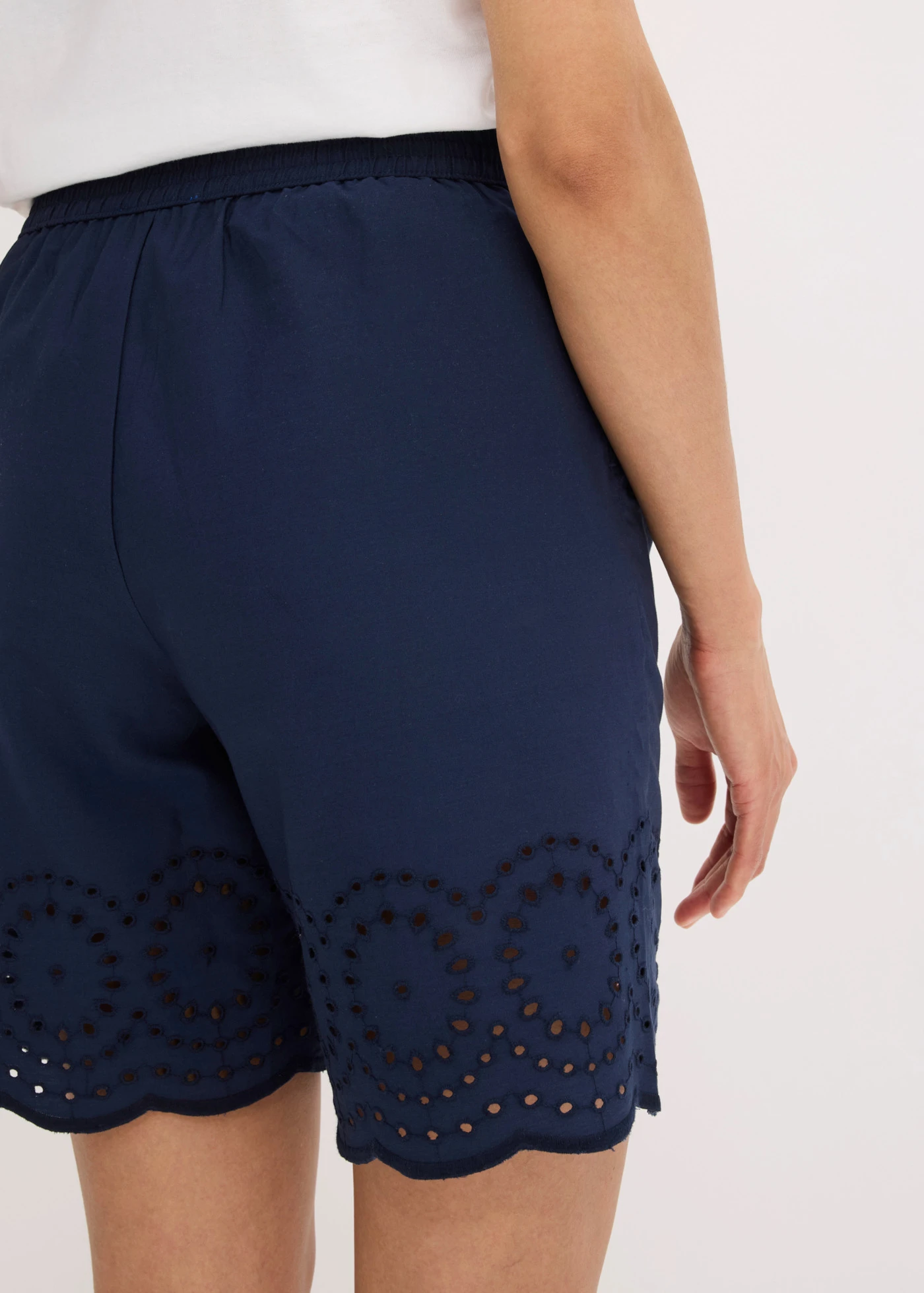 Instapshort van katoen • donkerblauw • bonprix online shop