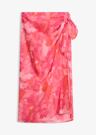 Pareo kendő strandra • pink-korall • bonprix áruház