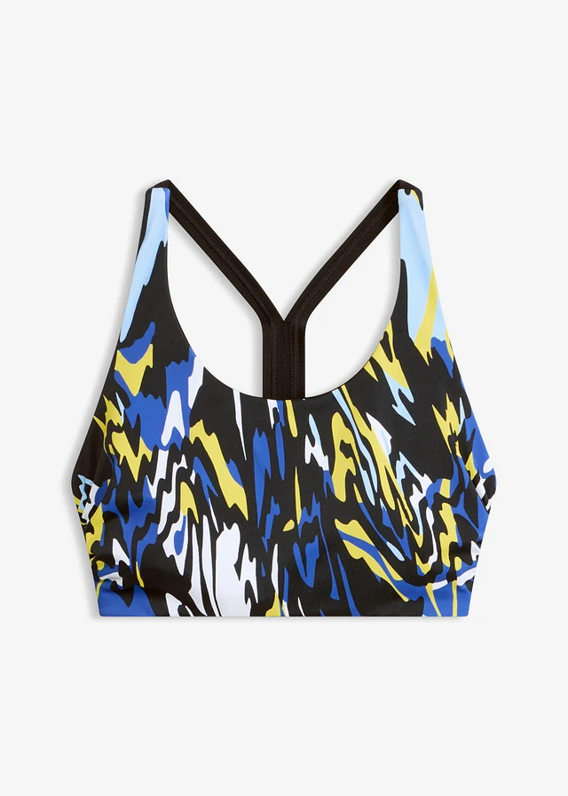 Sportieve bralette bikinitop van sneldrogend materiaal
