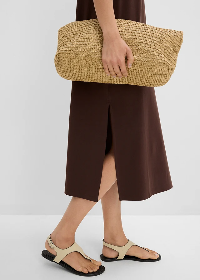 Robe en jersey coton • marron foncé • product-page.page-title-suffix