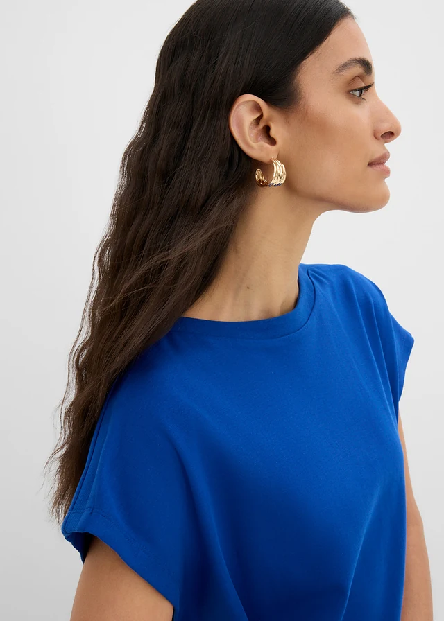 Robe en jersey coton • bleu cobalt • product-page.page-title-suffix