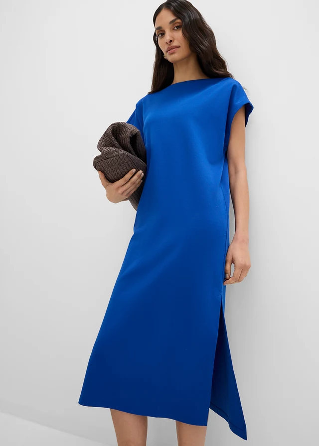 Robe en jersey coton • bleu cobalt • product-page.page-title-suffix