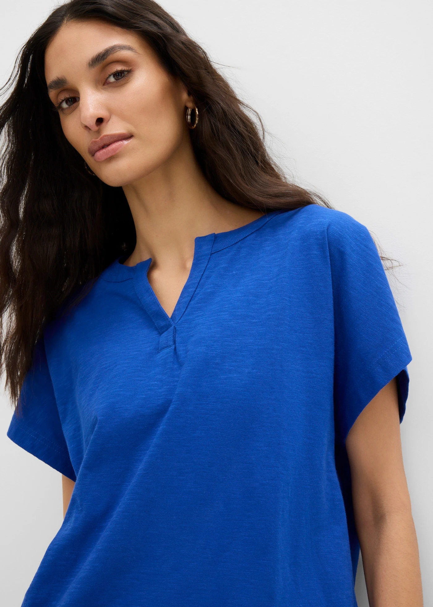 T-shirt tunique • bleu cobalt • product-page.page-title-suffix