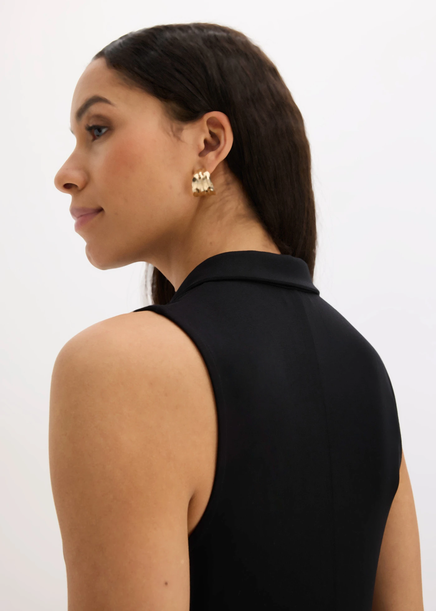 Jersey overhemdjurk van soepele viscose • zwart • product-page.page-title-suffix
