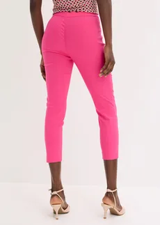 Spodnie 7/8 z bengaliny • różowy "pinklady" • sklep bonprix