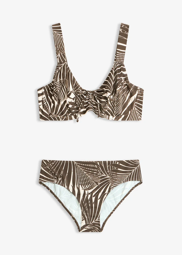 Costum de baie minimizer cu bretele căptușite (set/2 piese)