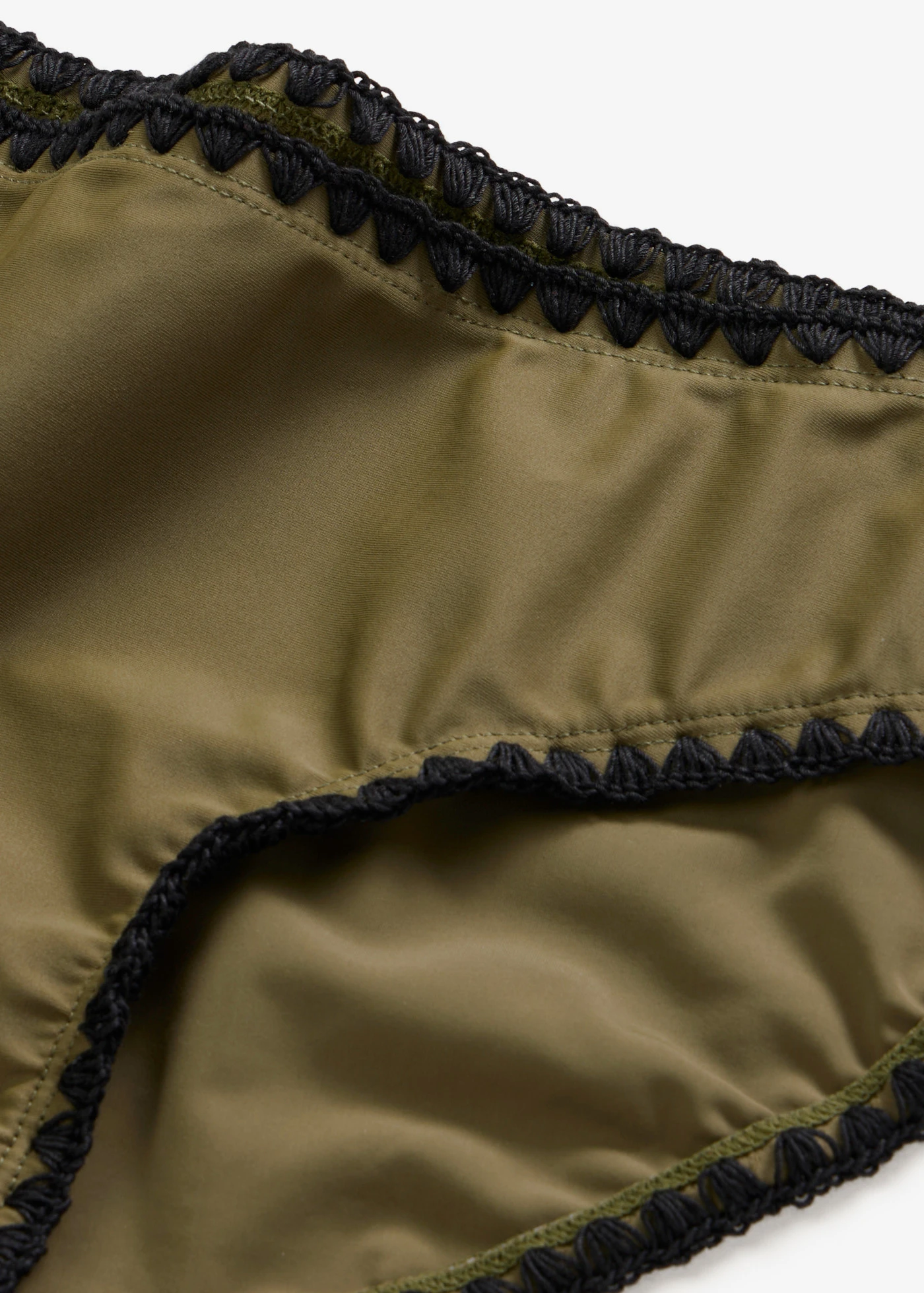 Bikinibroekje met borduursel • donkerolijfgroen • product-page.page-title-suffix