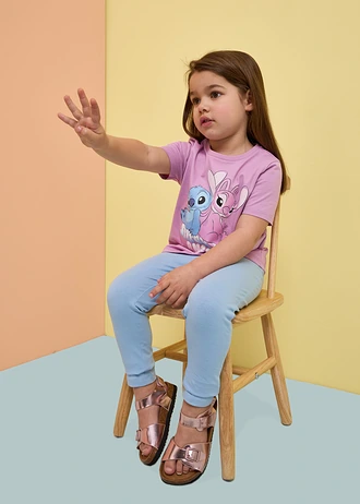 Tričko Disney Stitch z čistej bavlny • ružová potlačená • obchod bonprix