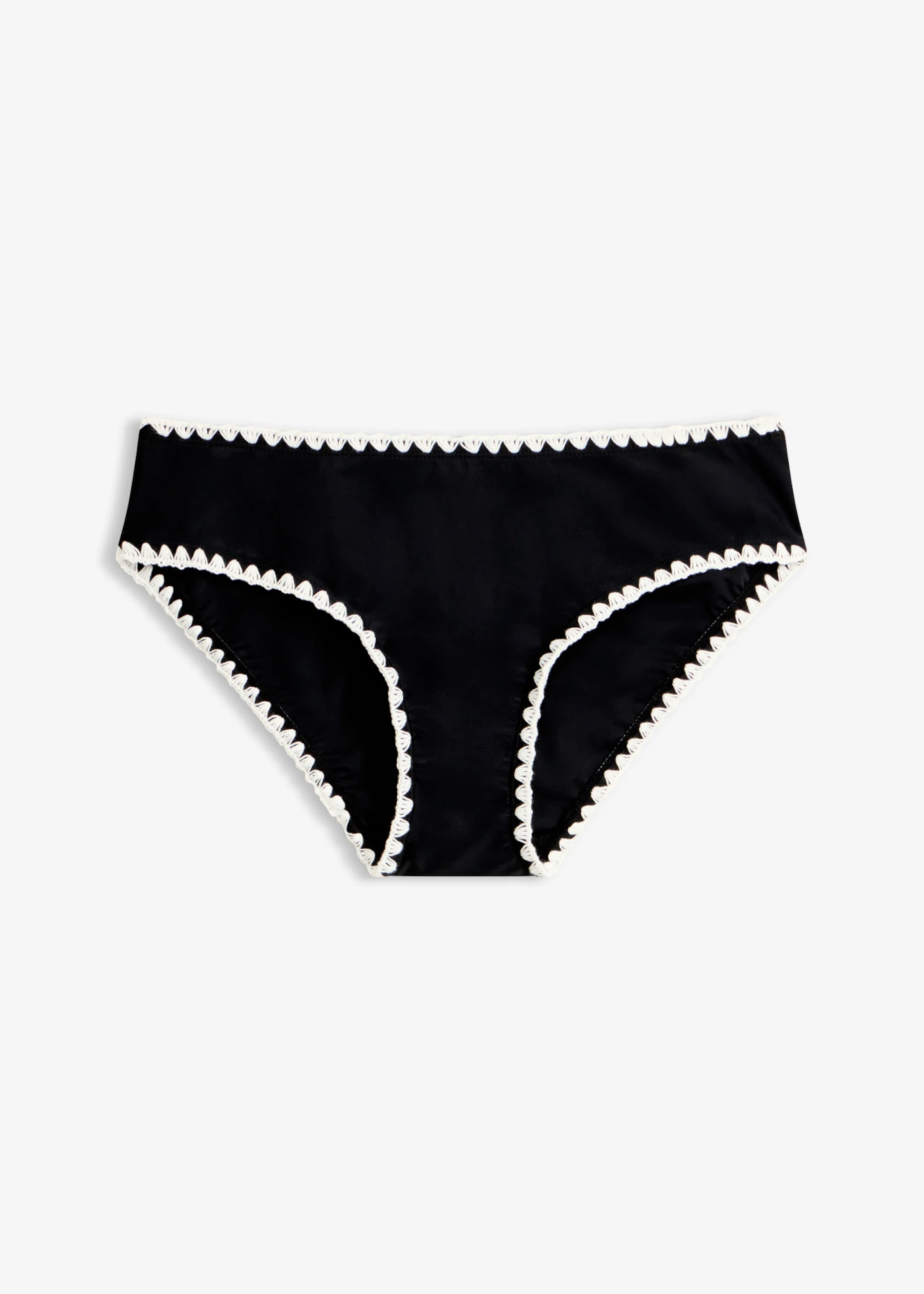 Bikinové kalhotky s výšivkou • černá • bonprix obchod