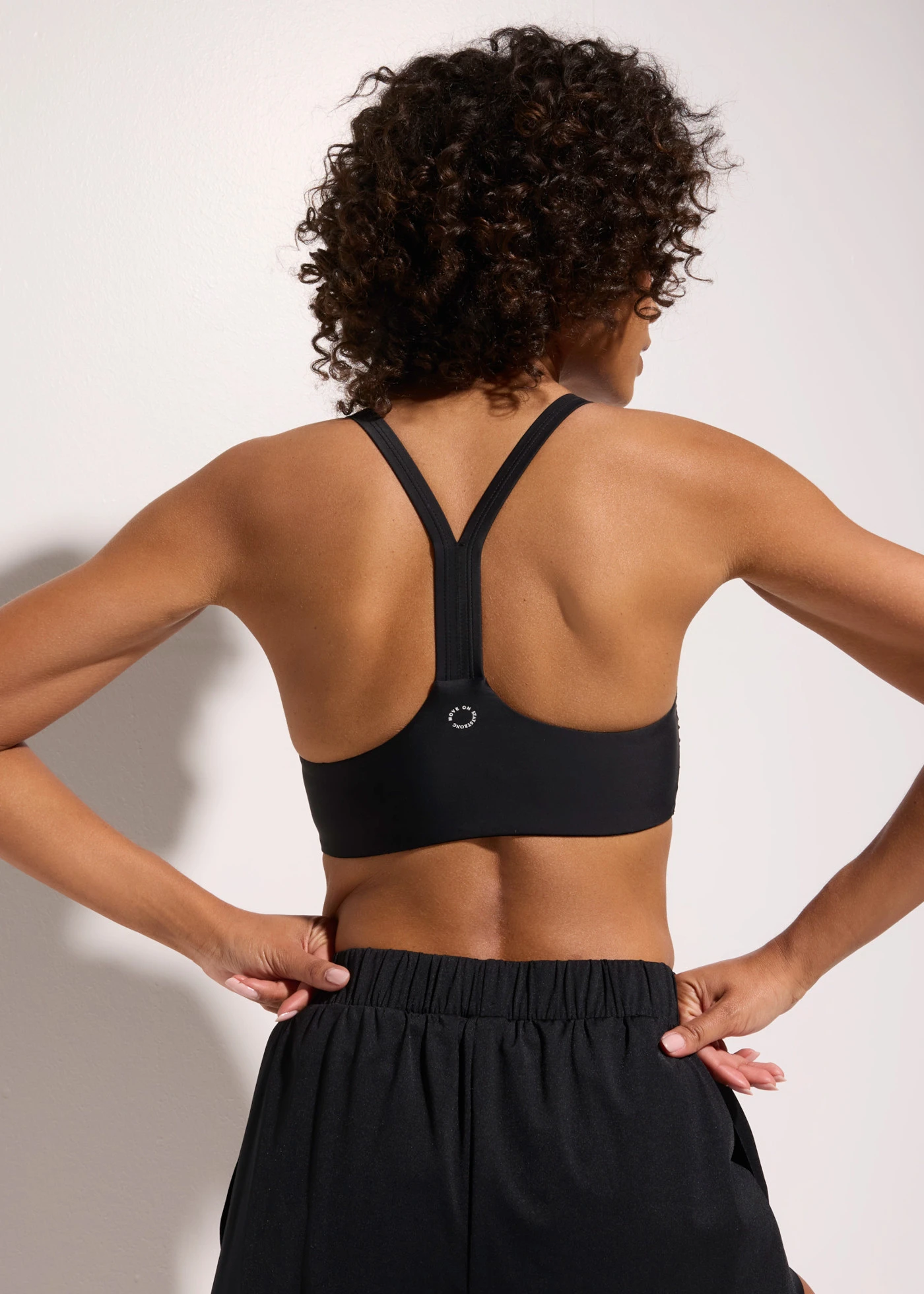 Sportieve bralette bikinitop van sneldrogend materiaal • zwart • product-page.page-title-suffix