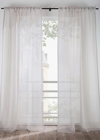 Firana o delikatnej fakturze (1 szt.)