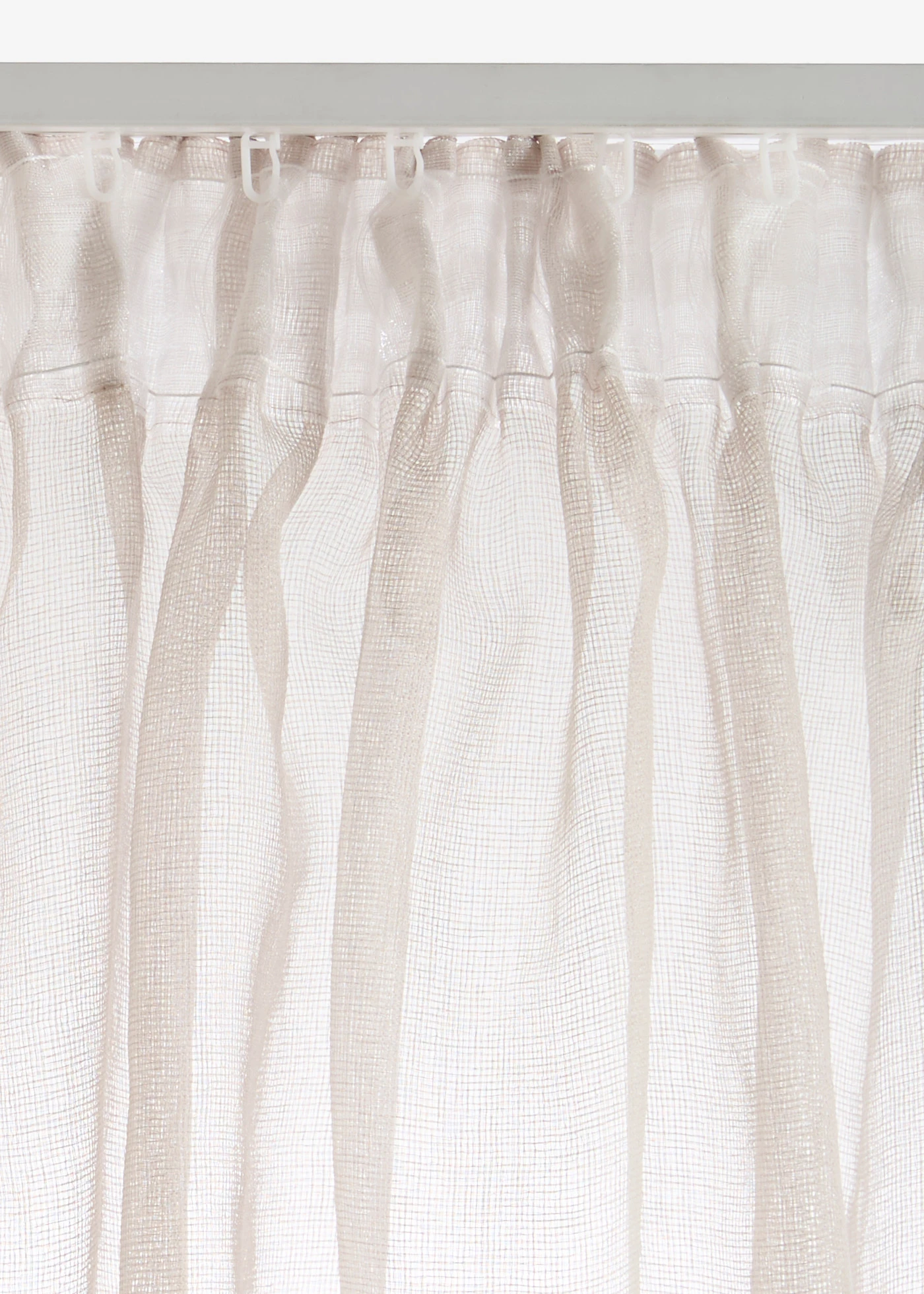 Záclona s jemnou strukturou (1 ks v balení) • krémová • bonprix obchod