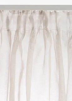 Gordijn met fijne structuur (1 stuk) • crème • bonprix online shop