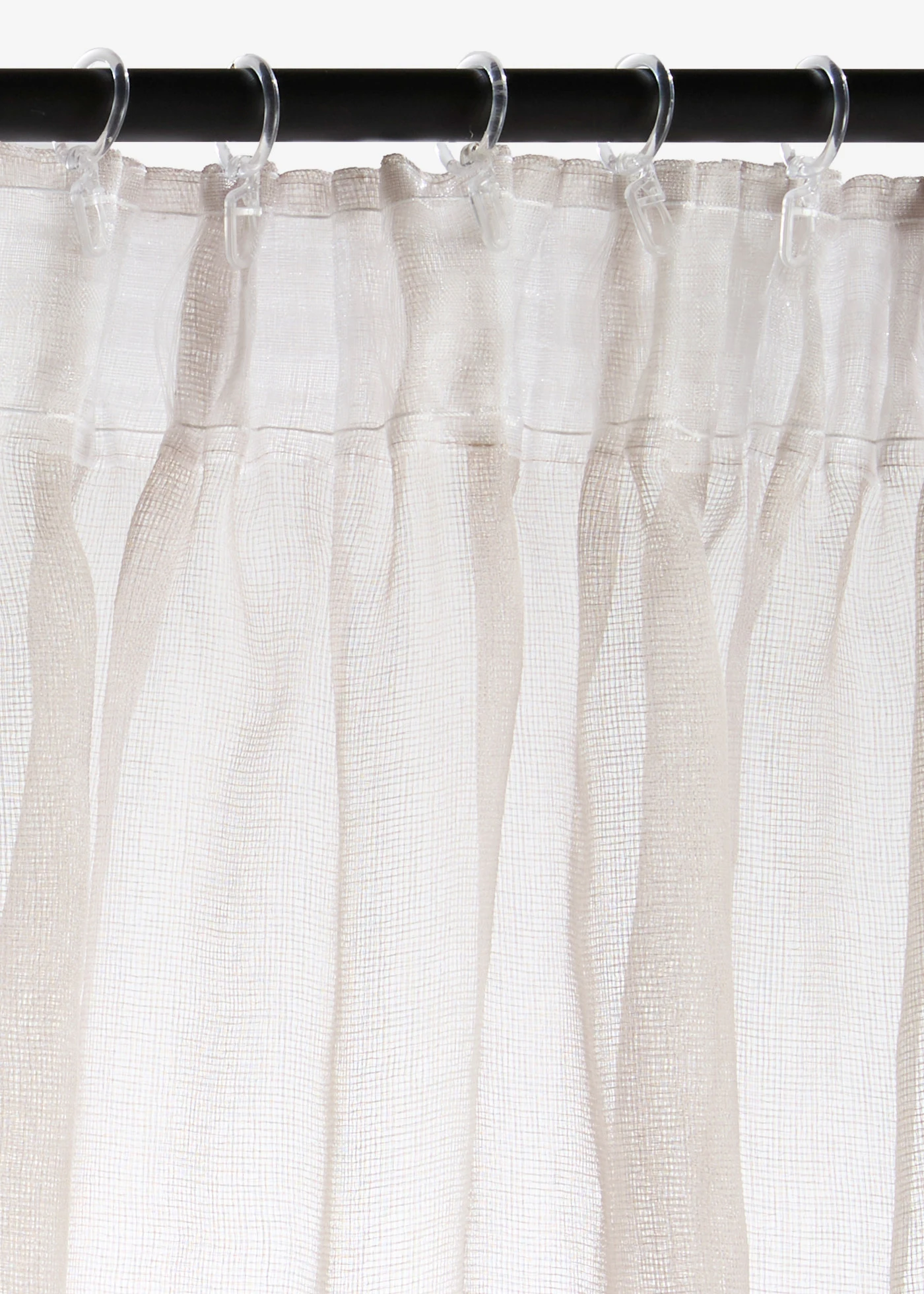 Gordijn met fijne structuur (1 stuk) • crème • bonprix online shop