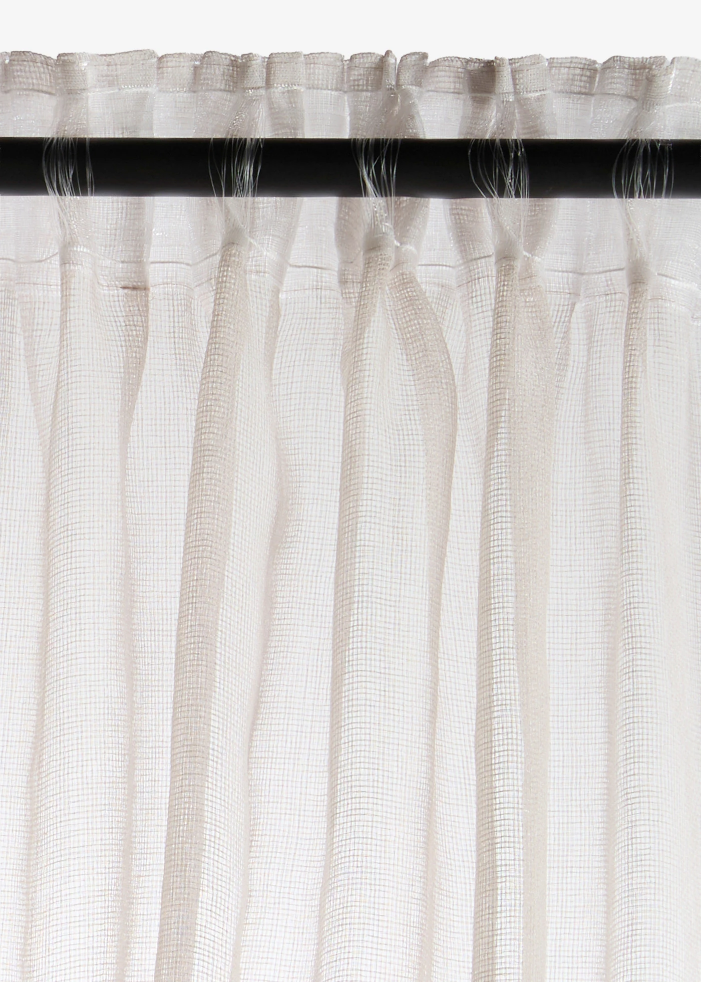 Gordijn met fijne structuur (1 stuk) • crème • bonprix online shop