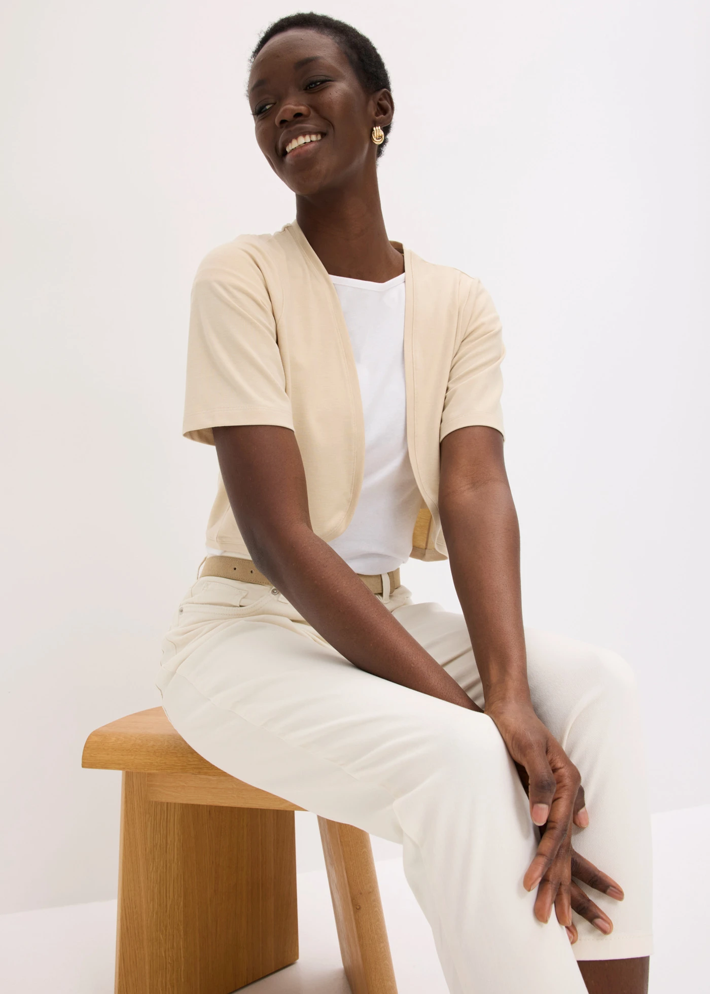 Shirt bolero • lichtsand • product-page.page-title-suffix