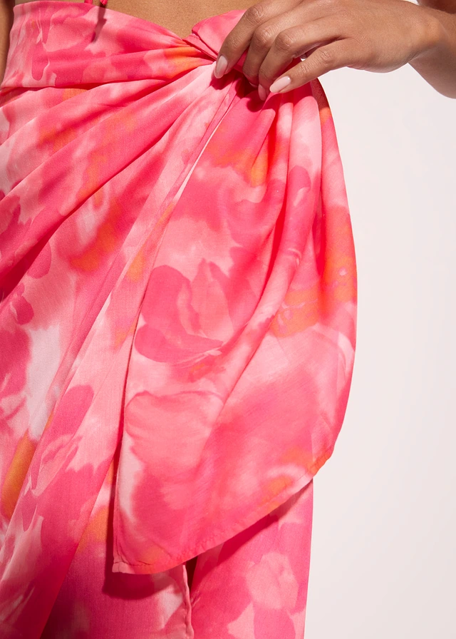 Pareo de plajă • pink corai • magazin bonprix