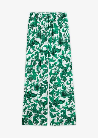 Marlene Dietrich broek van soepele viscose
