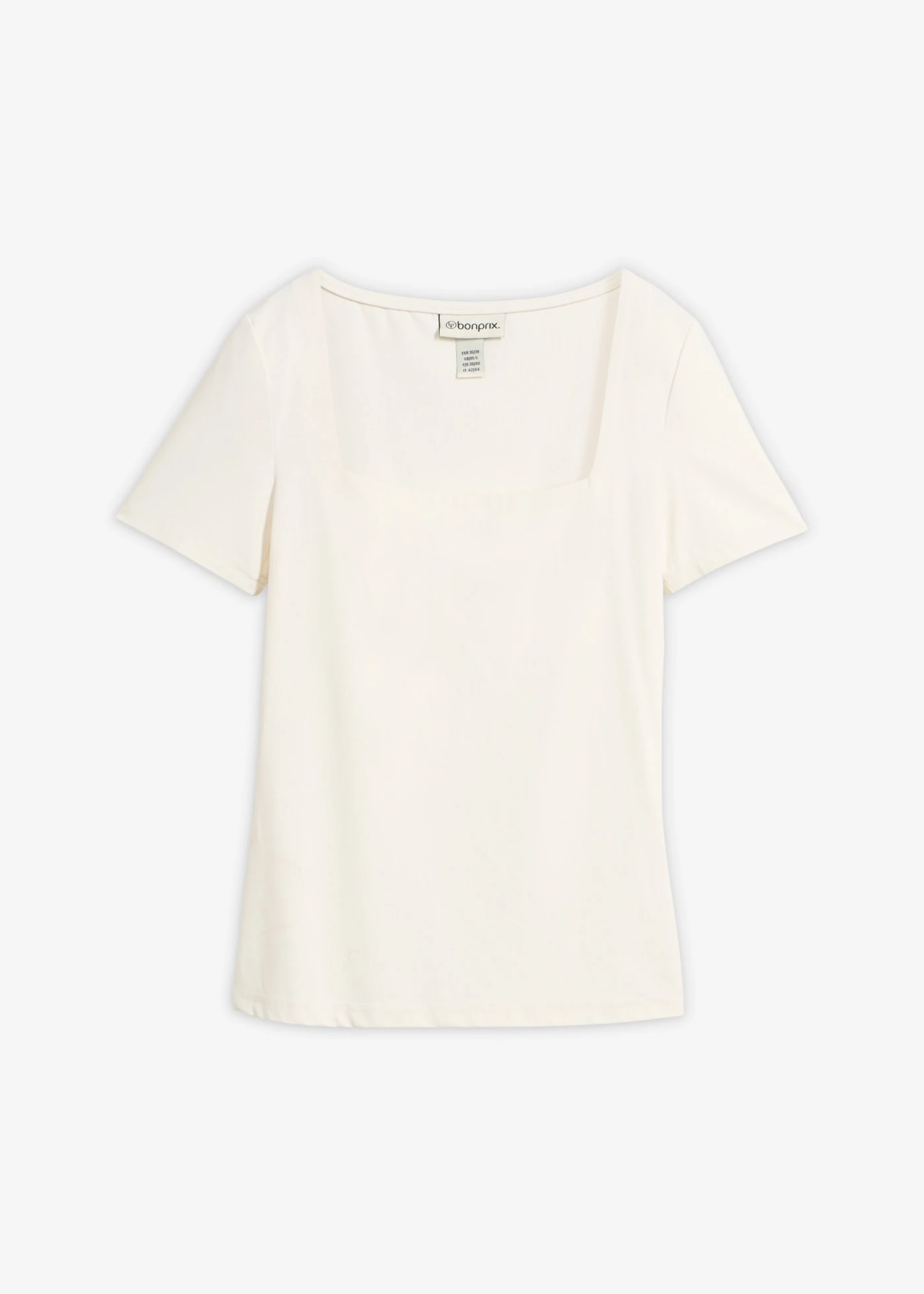 Shirt met carréhals • wolwit • product-page.page-title-suffix