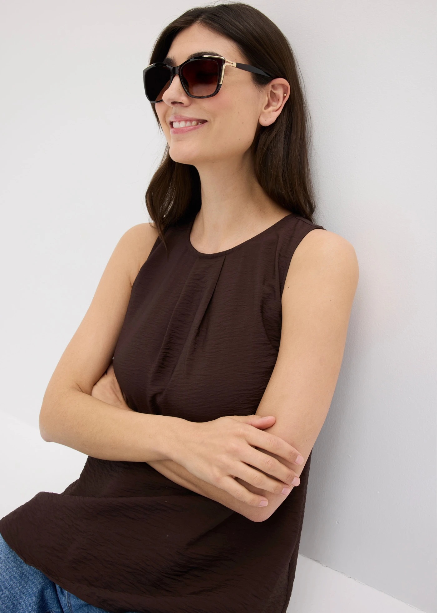 Lunettes de soleil • marron • Boutique bonprix