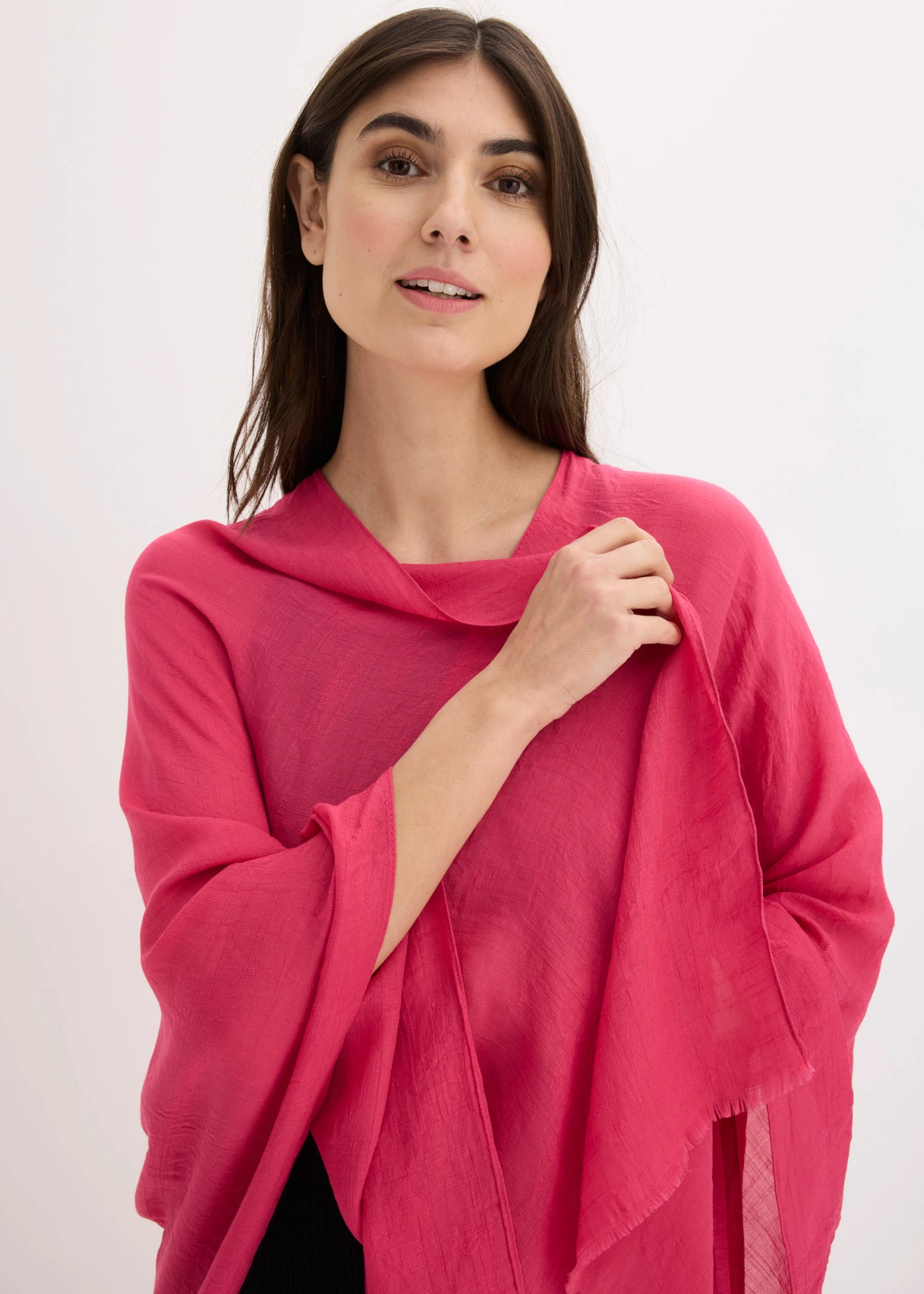 Poncho met smokwerk • pinklady • bonprix online shop