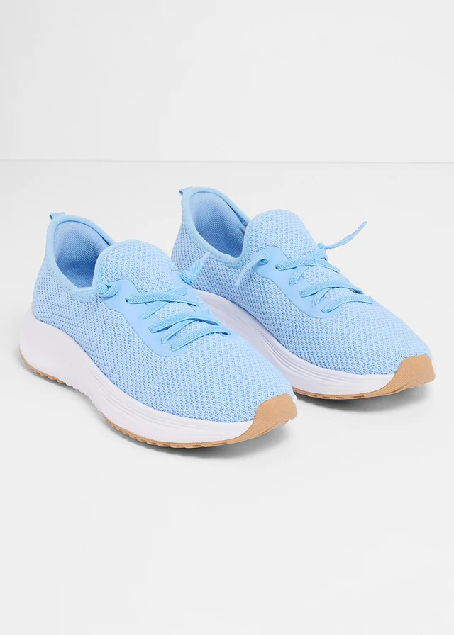 Comfortabele sneakers van zacht materiaal • lichtblauw • product-page.page-title-suffix