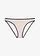 Bikini alsó hímzéssel, szín: bézs
