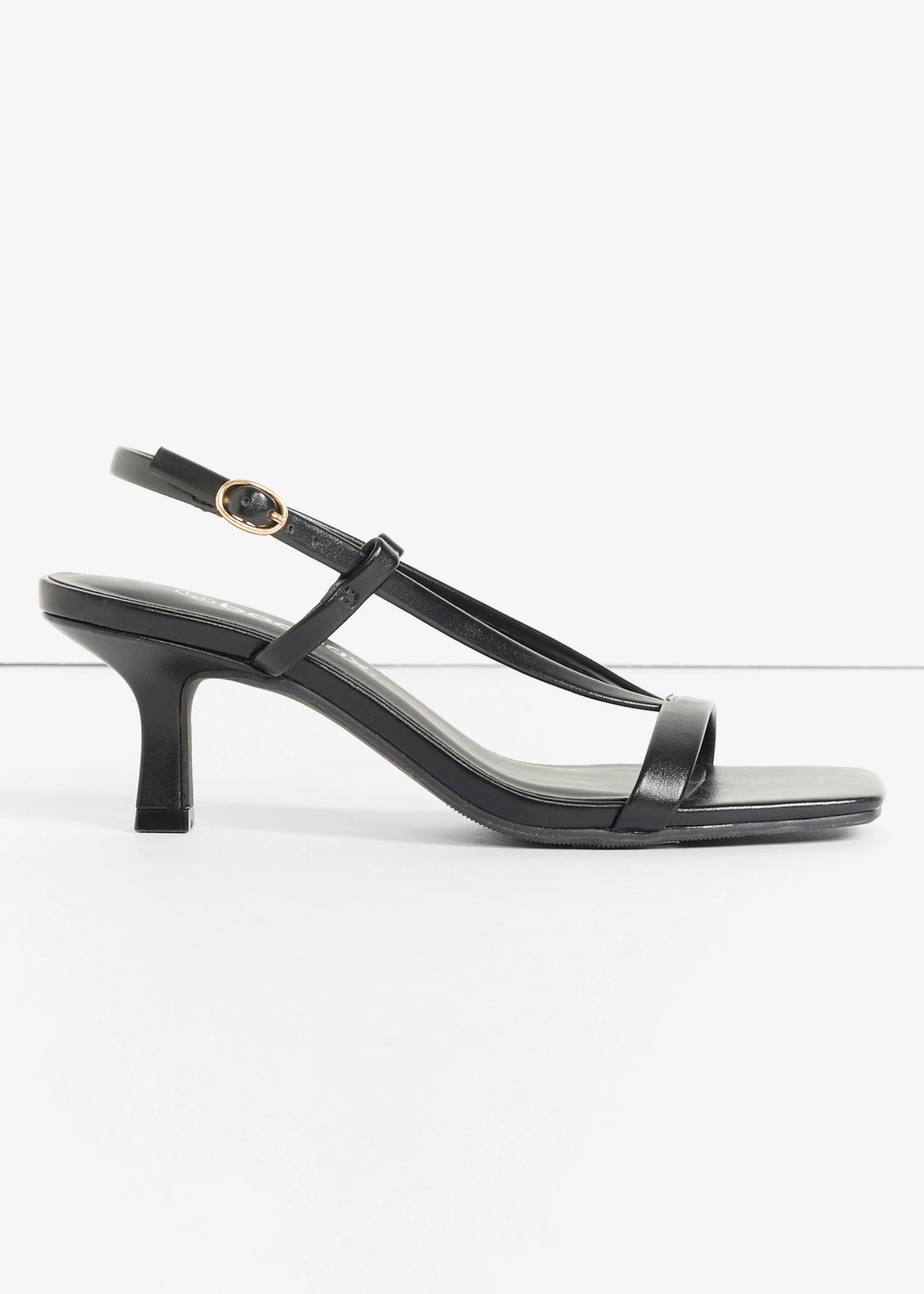 Sandaletten met riempjes en een smalle hak • zwart • product-page.page-title-suffix