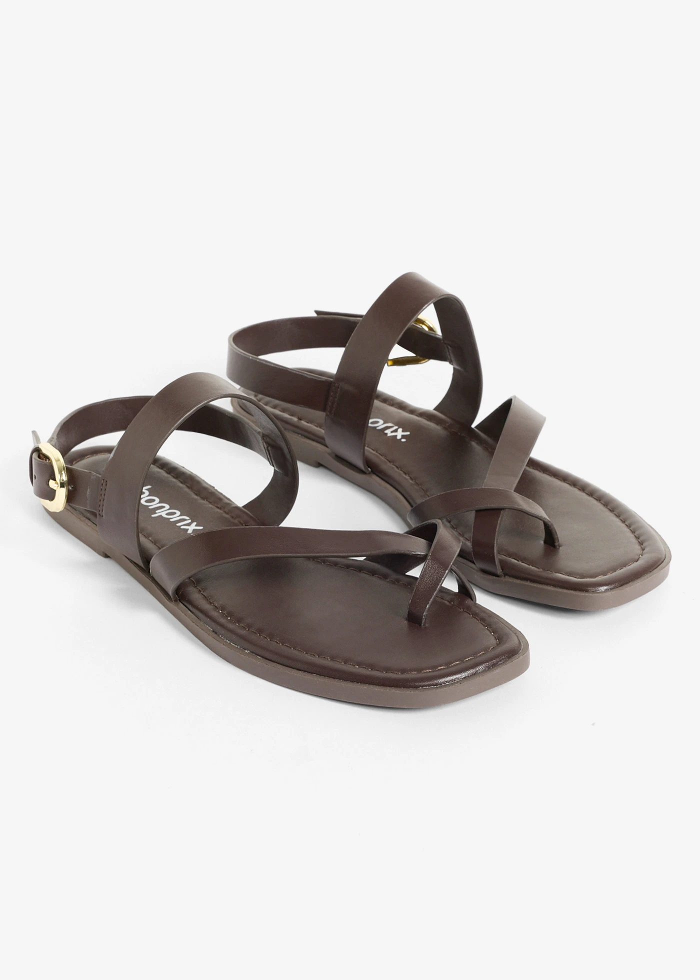 Teensandalen • donkerbruin • bonprix online shop
