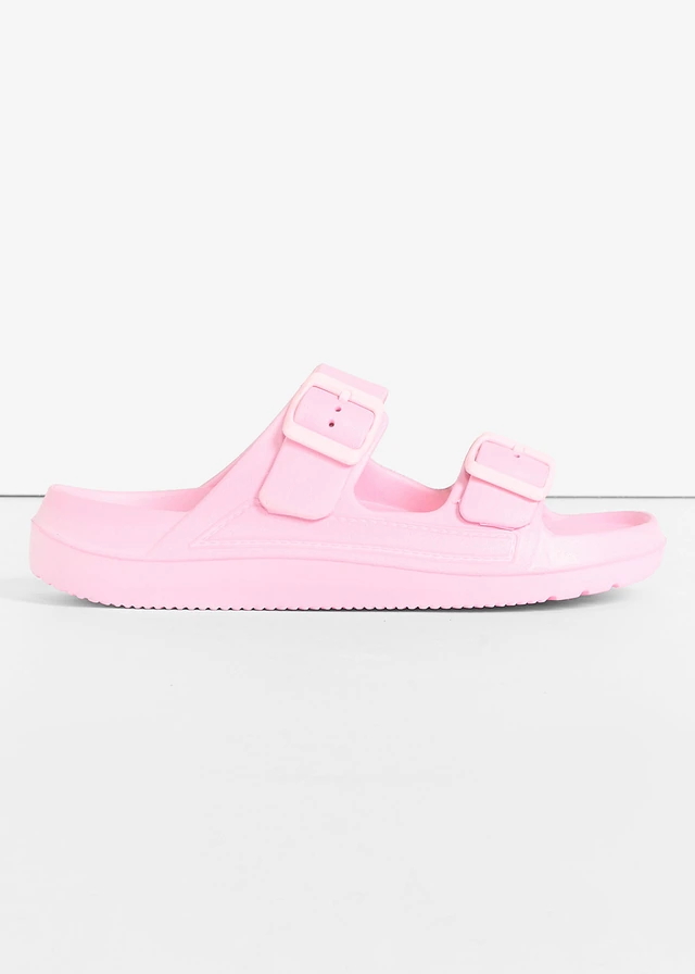 Mules déperlantes • rose • Boutique bonprix