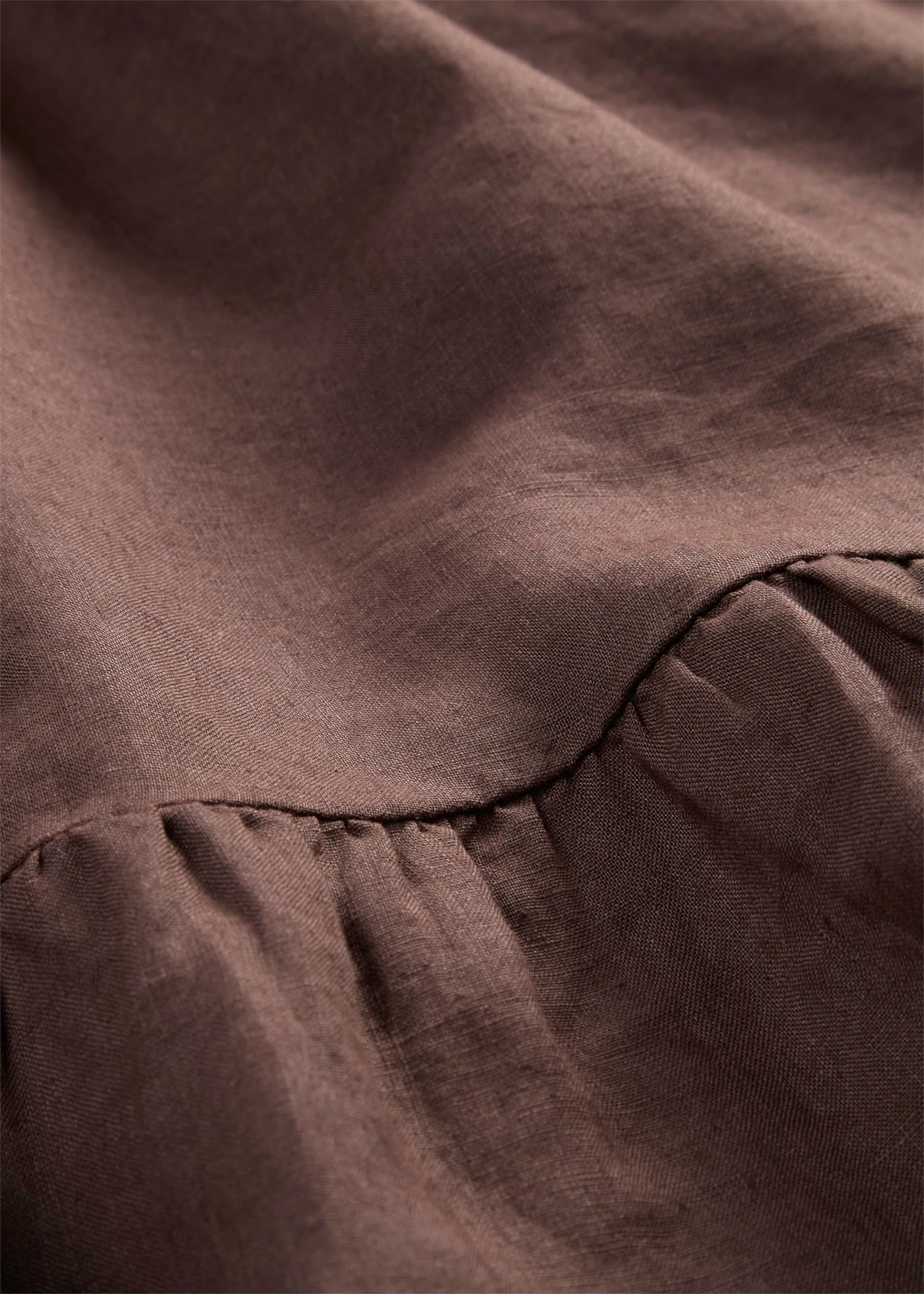 Robe longue 100% lin • marron foncé • product-page.page-title-suffix