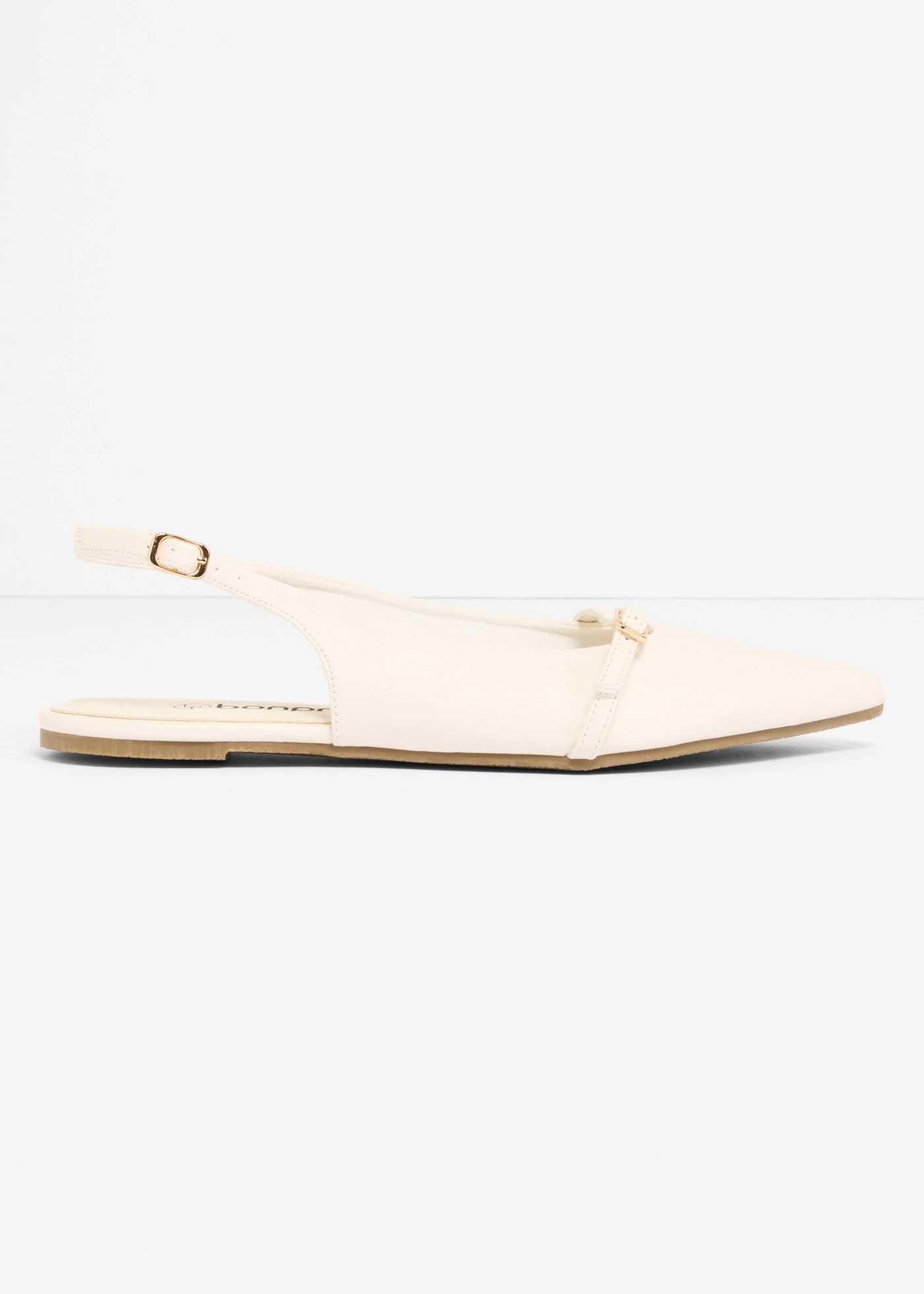 Ballerines slingback avec bride décorative • écru • product-page.page-title-suffix
