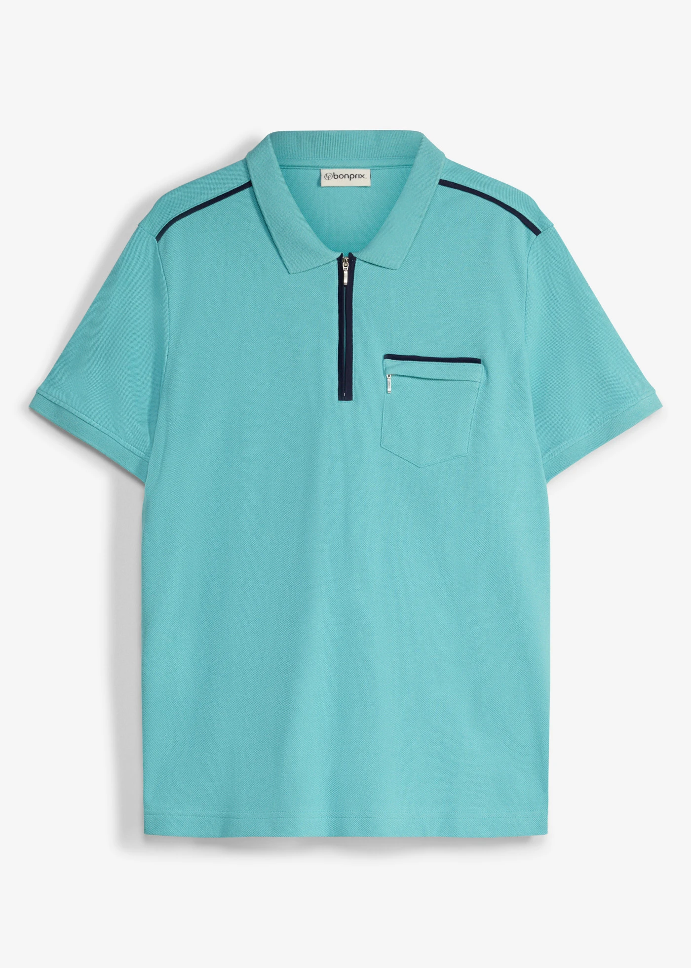 Poloshirt van puur biologisch katoen • zeegroen • product-page.page-title-suffix