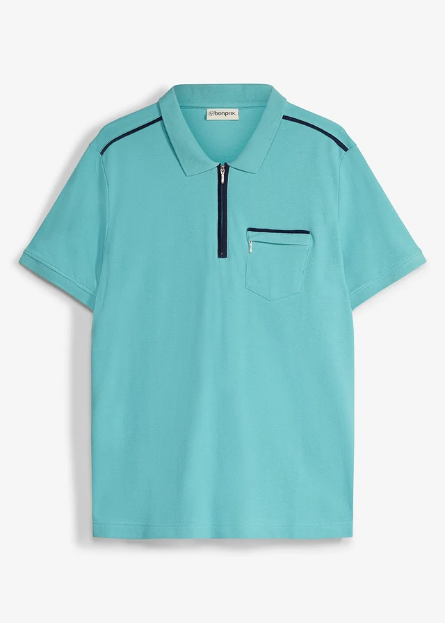 Polo 100% coton • vert lagon • product-page.page-title-suffix