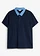 Piqué poloshirt van puur biologisch katoen, Kleur: donkerblauw