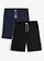 Sweatbermuda, regular fit, Kleur: donkerblauw